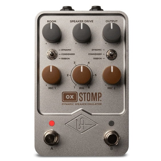 Universal Audio - OX Stomp Dynamic Speaker Emulator - UA-GPM-OXSTP