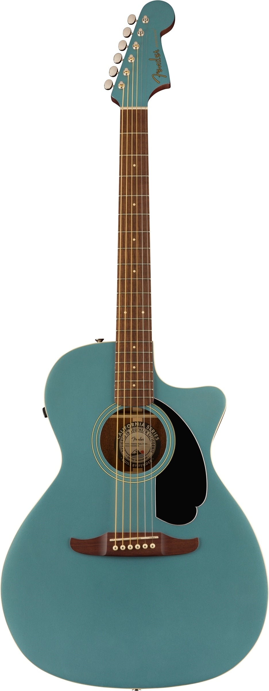 ギター Fender Newporter Player (Tidepool) Fender Newporter Player Tidepool Acoustic/Electric