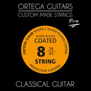 Ortega - 8-String Classical Guitar Pro String Set Normal Tension - NYP8