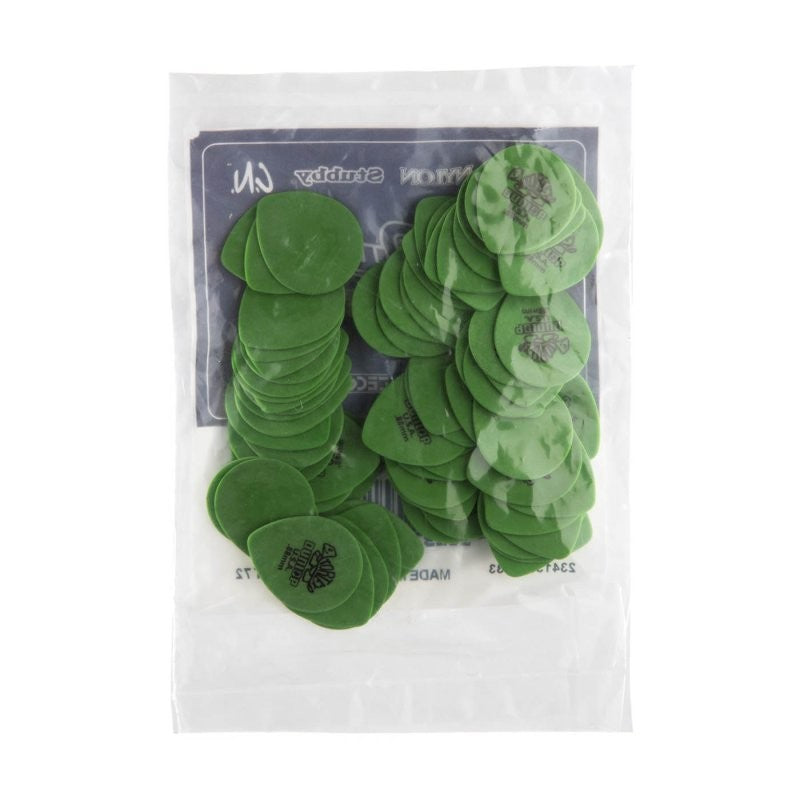 Dunlop - Green 0.88mm Tortex® Teardrop Guitar Pick (72/pack) - 413R-88