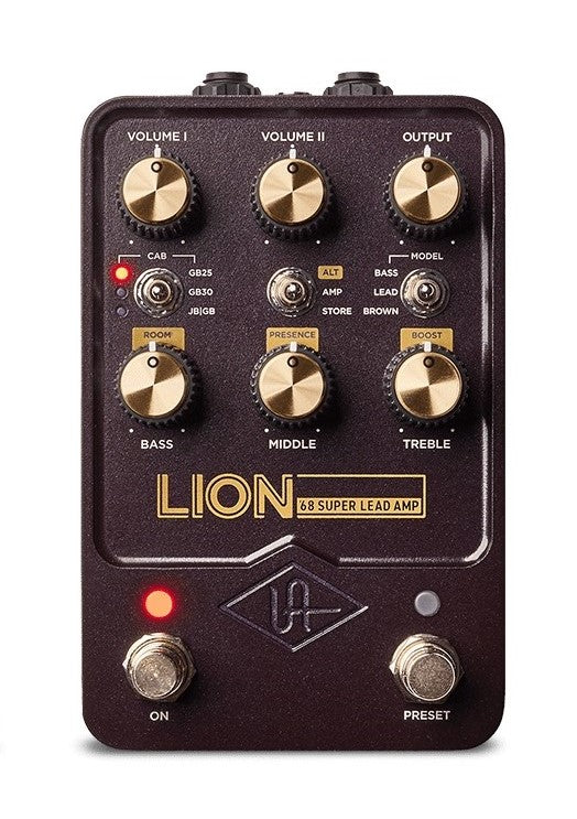 【美品】UNIVERSAL AUDIO LION '68 Super Lead Lion '68 Super Lead Amp – Universal Audio