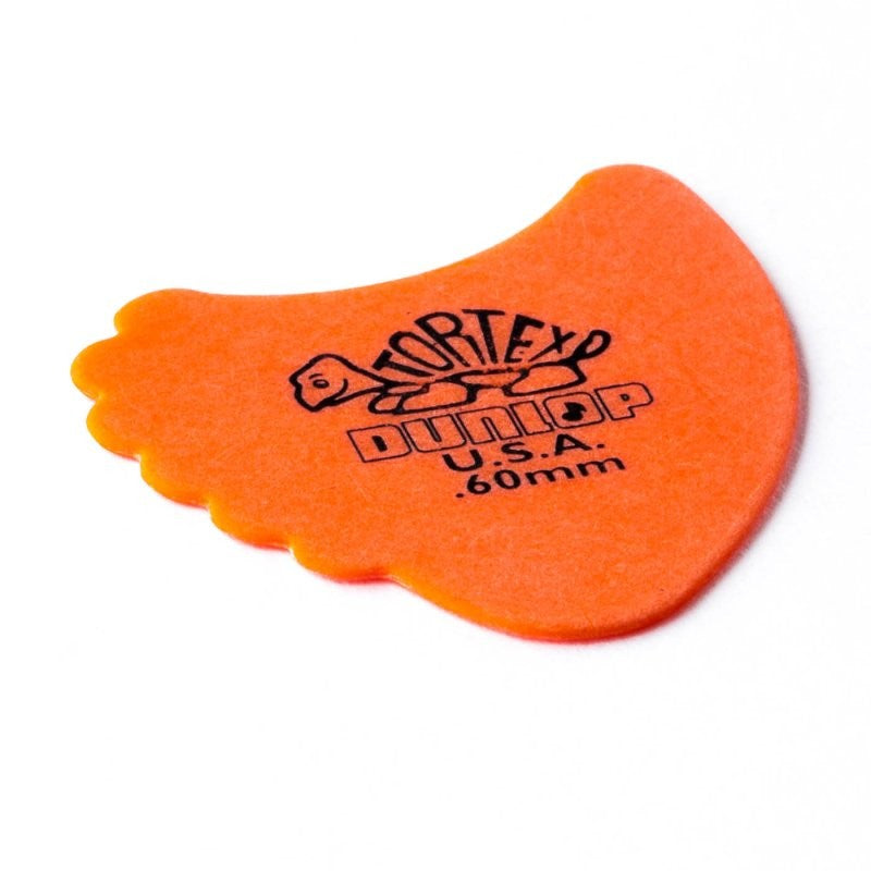 Dunlop - Orange 0.60mm Tortex® Fin Guitar Pick (72/bag) - 414R-60