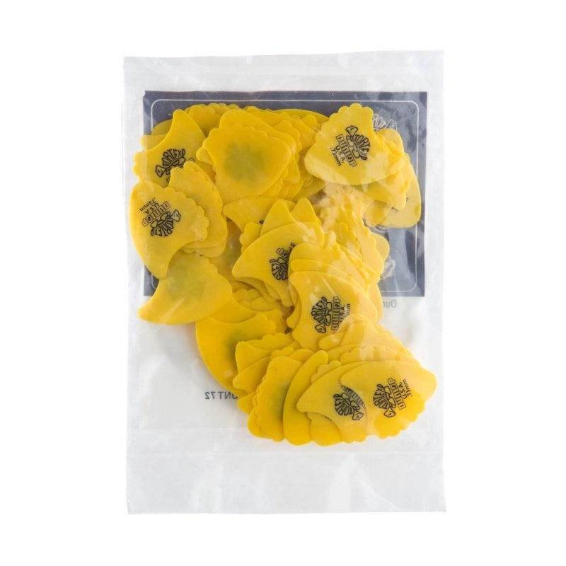 Dunlop - Yellow 0.73mm Tortex® Fin Guitar Pick (72/bag) - 414R-73