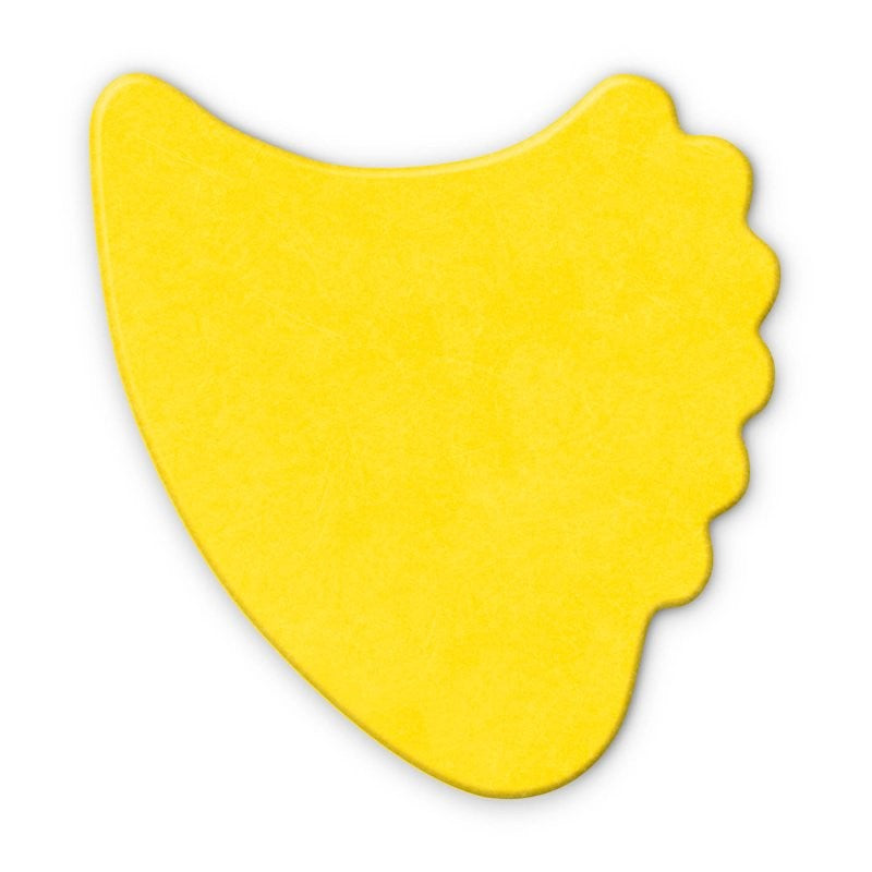 Dunlop - Yellow 0.73mm Tortex® Fin Guitar Pick (72/bag) - 414R-73