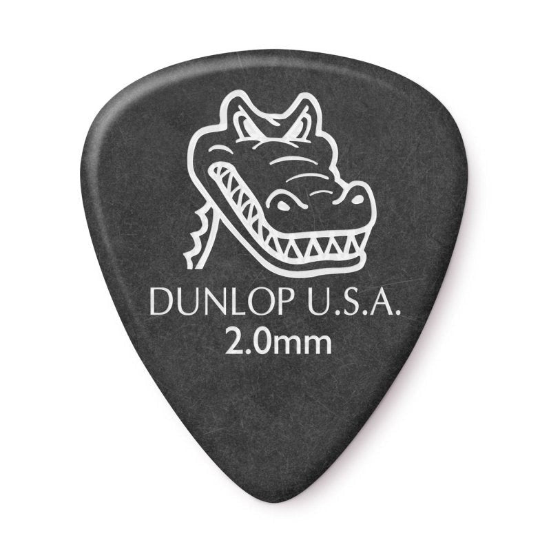 Dunlop - 2.0mm Gator Grip Guitar Pick (72/bag) - 417R-200