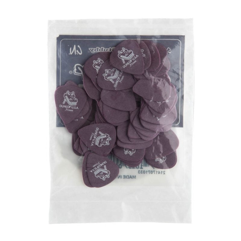 Dunlop - 0.71mm Gator Grip Guitar Pick  (72/bag) - 417R-71