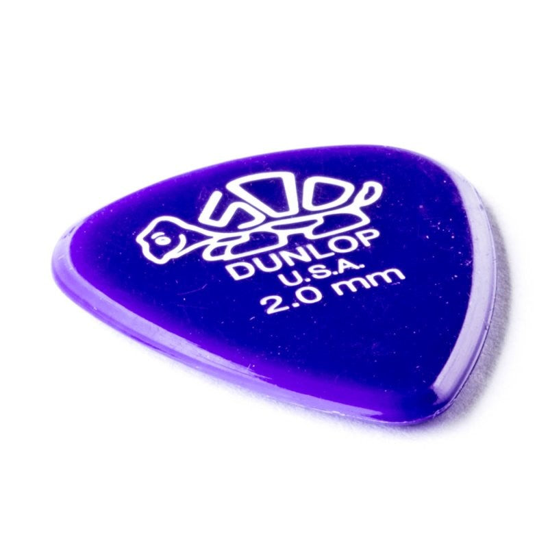 Dunlop - 2.0mm Delrin 500 Guitar Pick (72/bag) - 41R-200