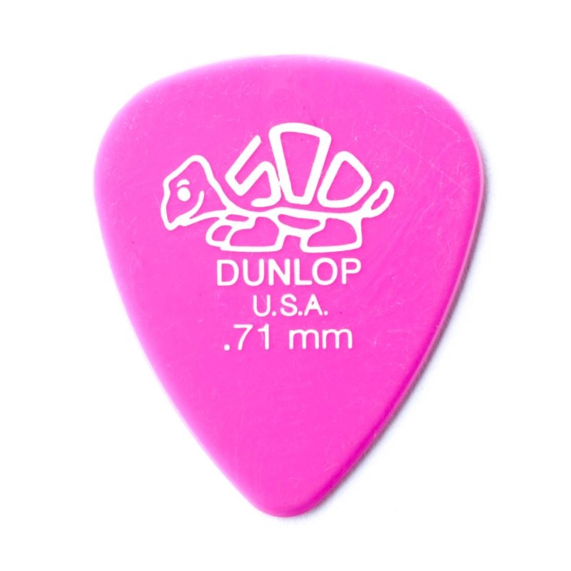 Dunlop - .71mm Delrin 500 Guitar Pick (72/bag) - 41R-71