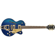 Gretsch - G5655TG Electromatic® Center Block Jr. Single-Cut with Bigsby® and Gold Hardware  - Laurel Fingerboard - Azure Metallic - 2509700551