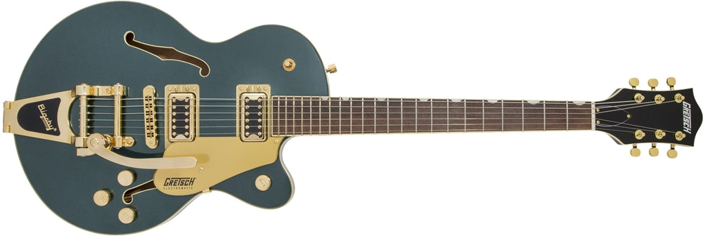 Gretsch - G5655TG Electromatic® Center Block Jr. Single-Cut with Bigsby®  and Gold Hardware - Laurel Fingerboard - Cadillac Green - 2509700546