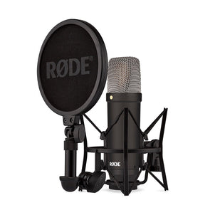 Rode - NT1 Signature Series Studio Condenser Microphone  - Black - ROD-NT1SIGNATUREBLACK