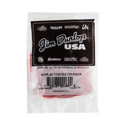 Dunlop - Red 0.50mm Tortex® Triangle Guitar Pick (72/bag) - 431R-50