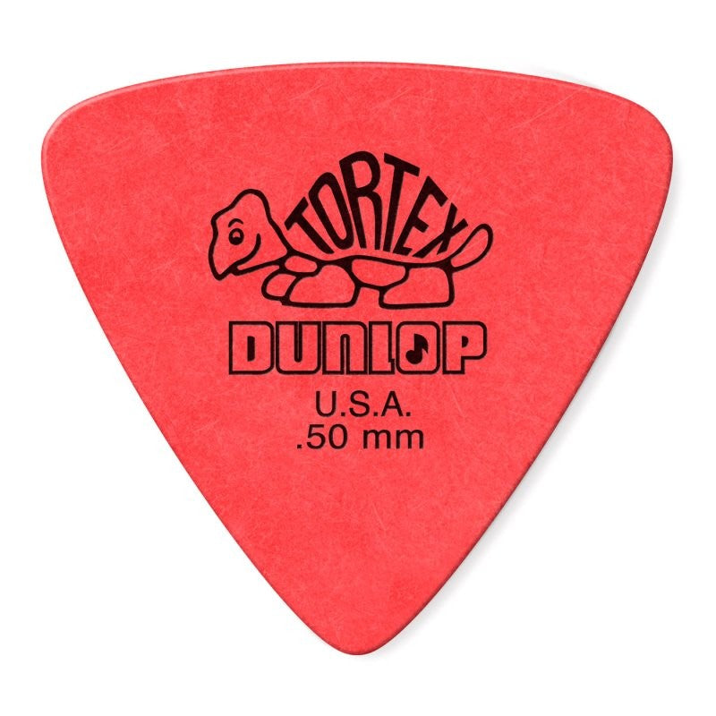 Dunlop - Red 0.50mm Tortex® Triangle Guitar Pick (72/bag) - 431R-50