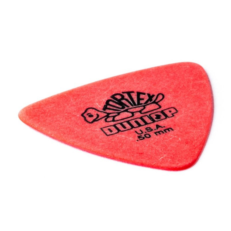 Dunlop - Red 0.50mm Tortex® Triangle Guitar Pick (72/bag) - 431R-50