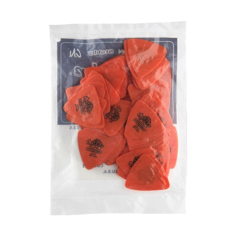 Dunlop - Orange 0.60mm Tortex® Triangle Guitar Pick (72/bag) - 431R-60