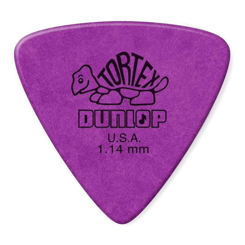 Dunlop - Purple 1.14mm Tortex® Triangle Guitar Pick (72/bag) - 431R1.14