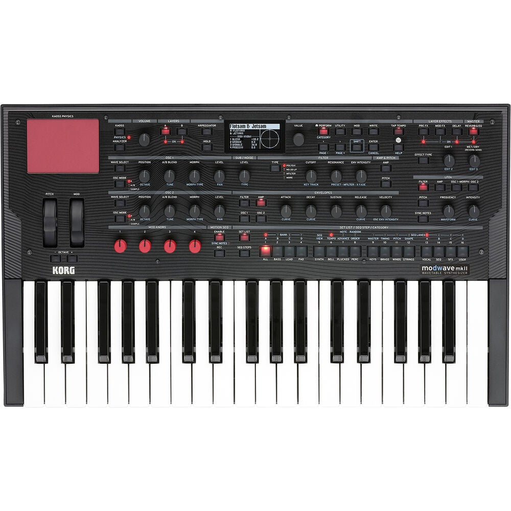 Korg - modwave mkII 37-Key Wavetable Synthesizer – Steve's Music Store