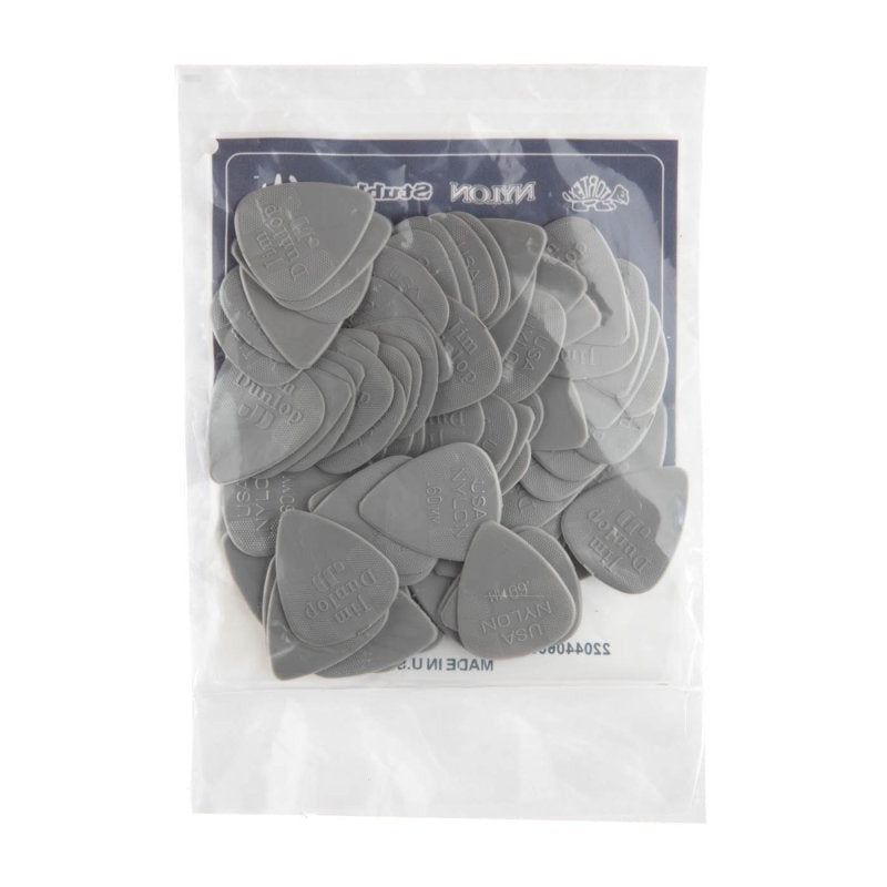 Dunlop - 0.60mm Nylon Guitar Pick (72/bag) - 44R-60