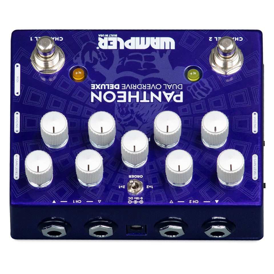 新品 Wampler Pedals Pantheon Deluxe DUAL Wampler - Pantheon Deluxe Dual Overdrive – Steve's Music Store