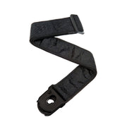 D'Addario Accessories - Planet Lock Guitar Strap, Black Satin   50PLB01