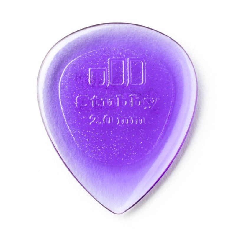 Dunlop - 2.0mm Stubby® Jazz Guitar Picks (24/bag) - 474R2.0