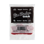 Dunlop - Red Nylon Jazz III Guitar Pick (24/bag) - 47R2N