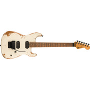 Charvel - Pro-Mod Relic San Dimas® Style 1 HH FR PF -  Pau Ferro Fingerboard -  Weathered White  - 296-5201-376