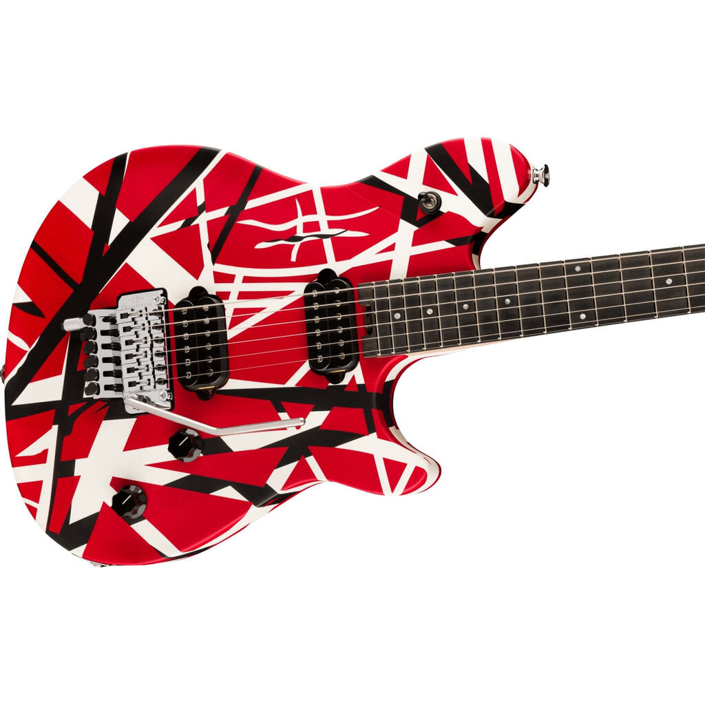 ギター EVH Striped Red with Black Stripe EVH Striped Series Red with Black Stripes 5107902503 — L.A.