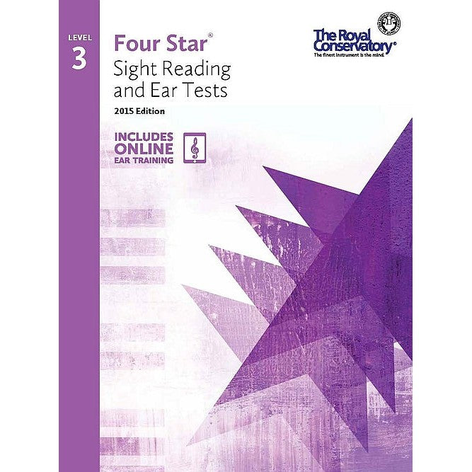 4S03 The Royal Conservatory RCM Publishing Four Star Sight Reading and Ear Tests Level 3