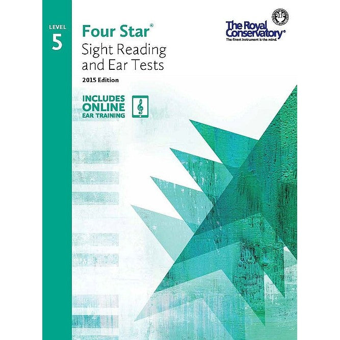 4S05 The Royal Conservatory RCM Publishing Four Star Sight Reading and Ear Tests Level 5