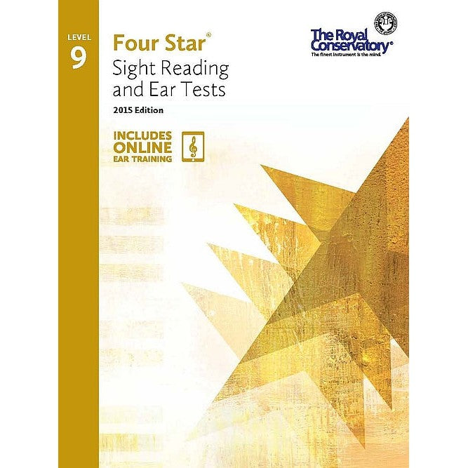 4S09 The Royal Conservatory RCM Publishing Four Star Sight Reading and Ear Tests Level 9