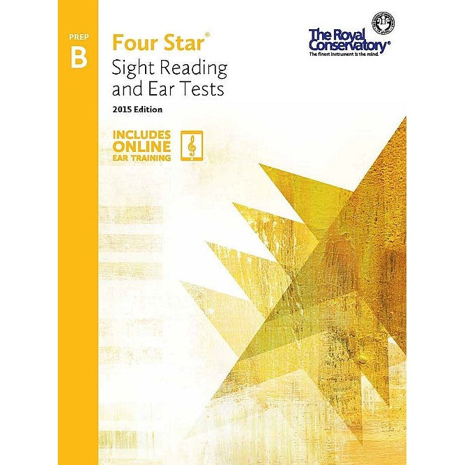 4S0B The Royal Conservatory RCM Publishing Four Star Sight Reading and Ear Tests Preparatory B