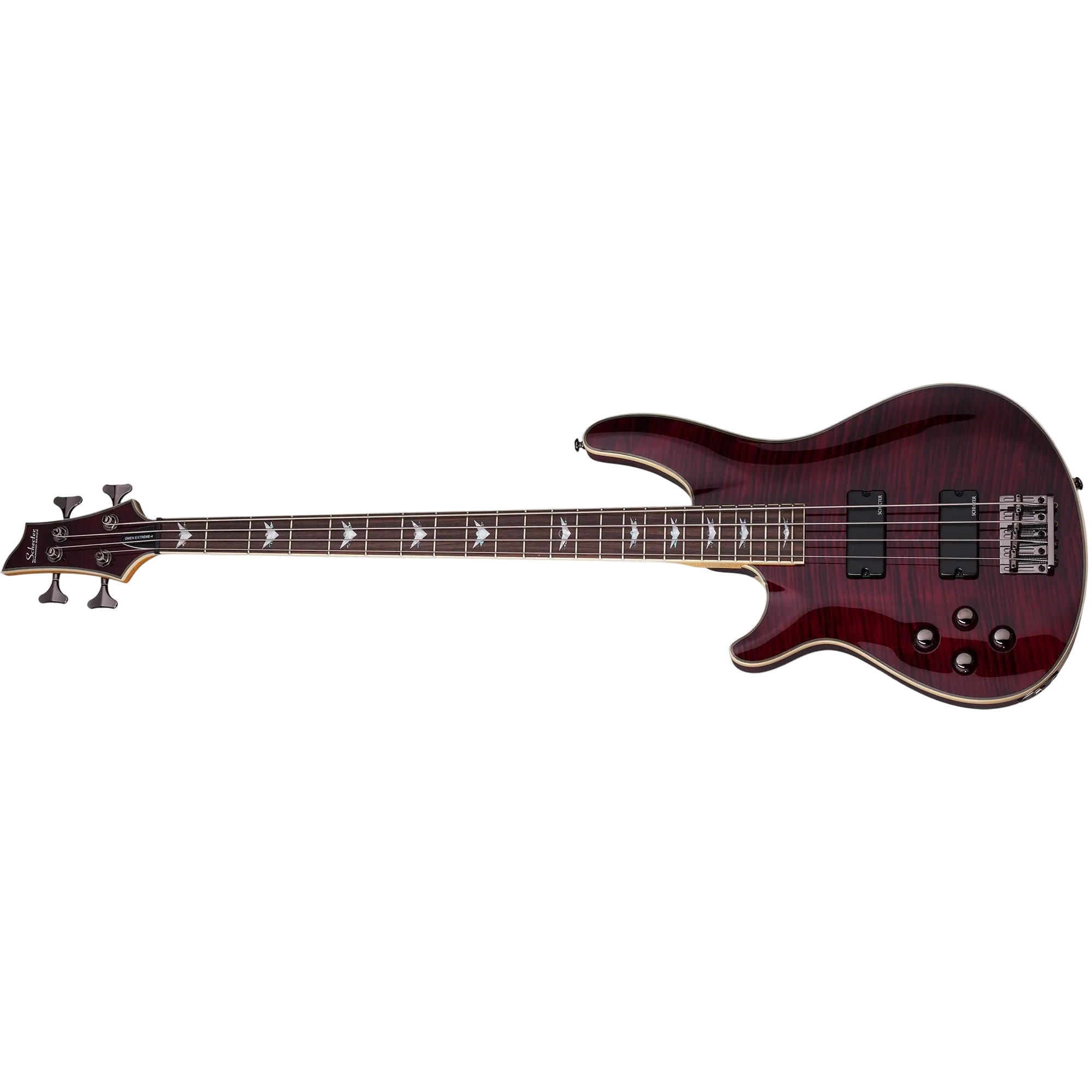 Schecter - Omen Extreme-4 -  Left-Handed - Black Cherry (BCH) 2046- LH