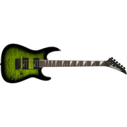 Jackson - JS Series Dinky® JS20 DKQ 2PT -  Amaranth Fingerboard -  Transparent Green Burst  - 291-0211-587