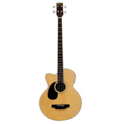 BeaverCreek - Basse acoustique gauchère avec pick-up et sac de transport BCB05LCE LH