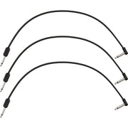 Fender - Blockchain 16" Patch Cable -3-pack -Straight/Angled 099-0825-013
