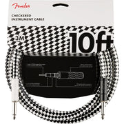 Fender - Pro 10' Instrument Cable -Checkerboard 099-0810-288
