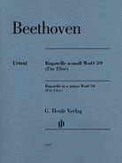 Henle - L.V. Beethoven - Bagatelle in a minor WoO 59 (Für Elise)