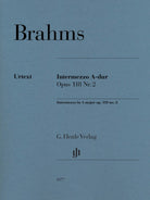 Henle - J. Brahms - Intermezzo in A Major op. 118 no.2