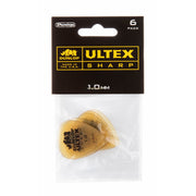 Dunlop -  Ultex® 1.0mm Sharp Guitar Picks 6-pack 433P1.0