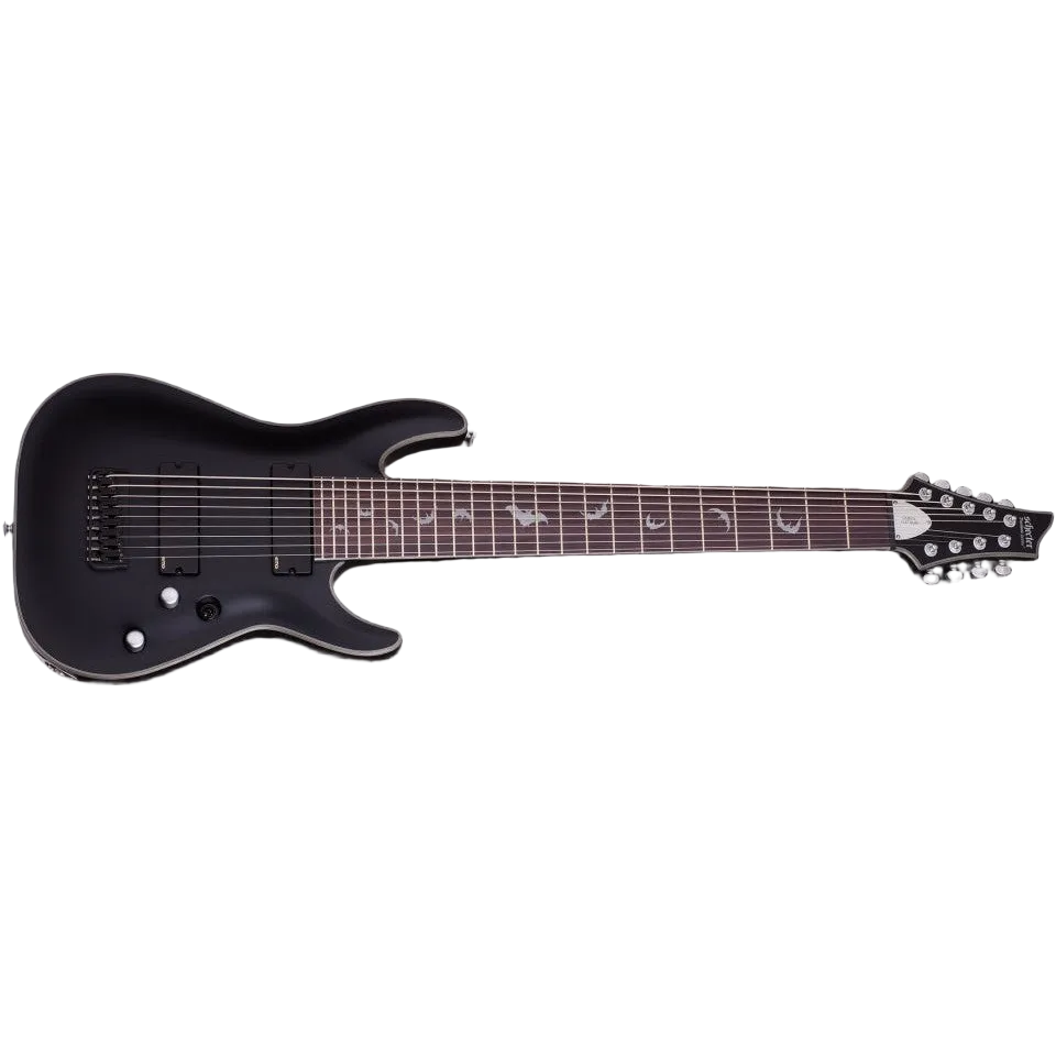 Schecter - Damien-Ptm-9-Satin Black