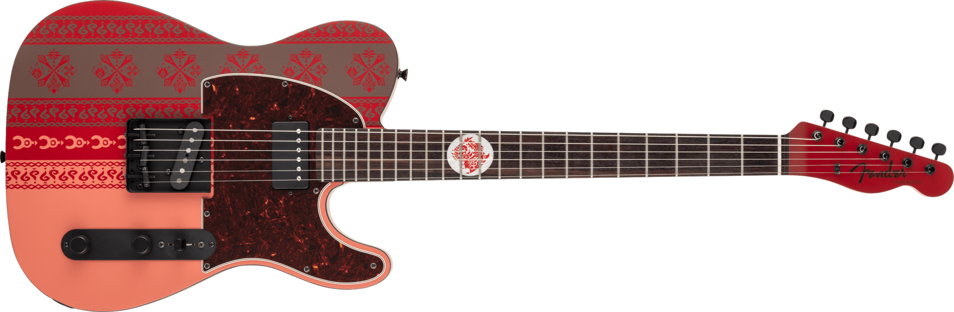Fender - Monster Hunter Rathalos Telecaster® - Rosewood Fingerboard - Rathalos Red - 560-2600-899