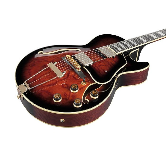 Ibanez - AG95QA Artcore Expressionist - DBS : Dark Brown Sunburst
