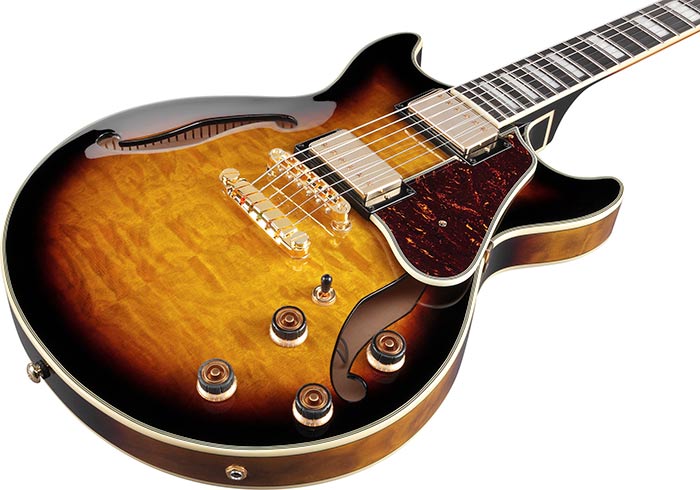 Ibanez - AM93QM Artcore Expressionist - AYS : Antique Yellow