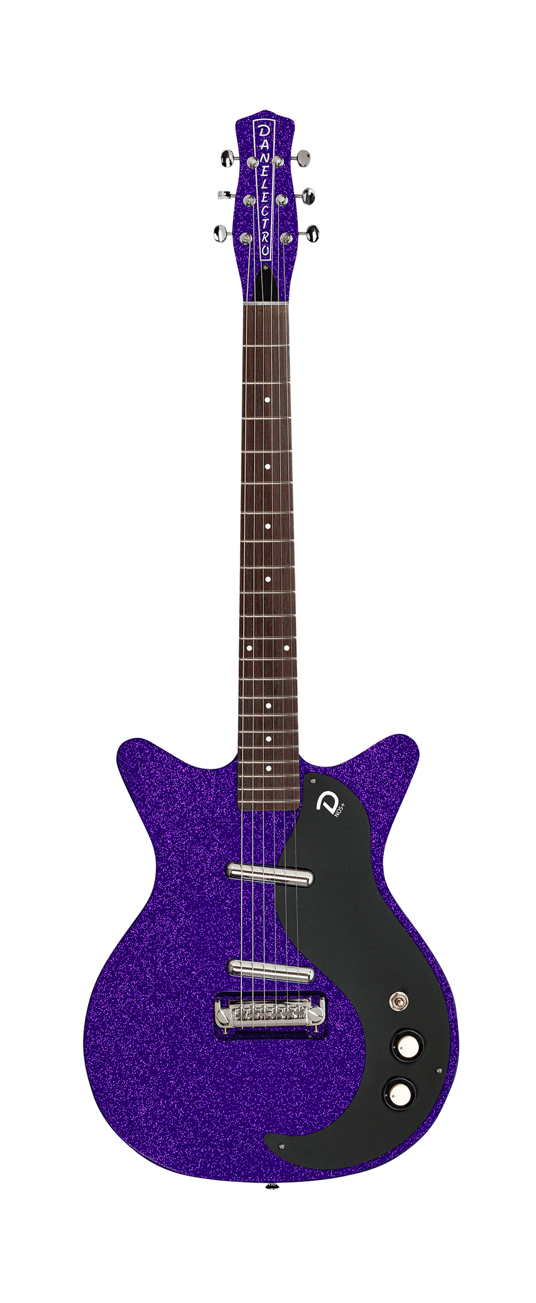 Danelectro - Blackout 59 - Purple Metal Flake - D59BO - PRPMF