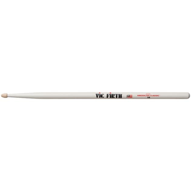 Vic Firth - American Classic 5B Drumstick - White - 5BW