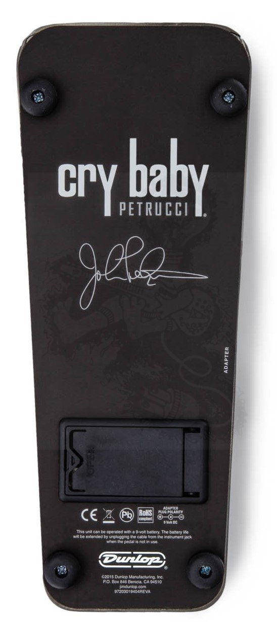 ジムダンロップ JP95 John Petrucci Cry Baby Dunlop - John Petrucci Cry Baby? Wah JP95 – Steve's Music Store