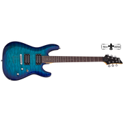 Schecter - C 6 PLUS Ocean Blue Burst SCH-443