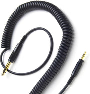 Roland -  V-MODA CoilPro Replacement Cable - 3' Black - C-CP-BLK