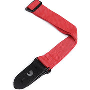 D'Addario Accessories - D'Addario Polypropylene Ukulele Strap, Red - PWSUKE301